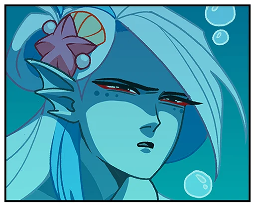 Aqua Telegram Sticker #9 - Aqua #9