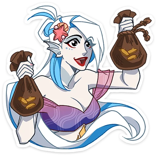Aqua Telegram Sticker #11 - Aqua #11