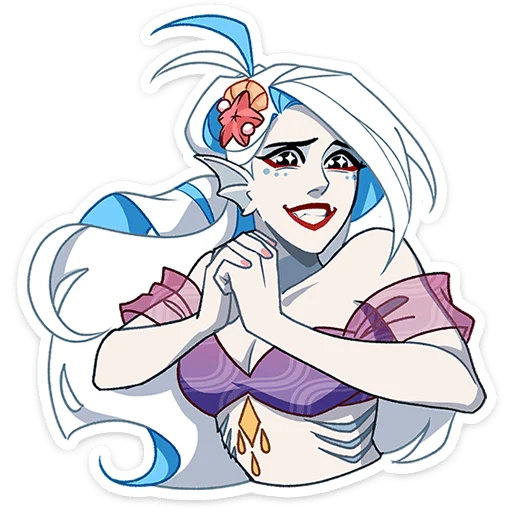 Aqua Telegram Sticker #15 - Aqua #15
