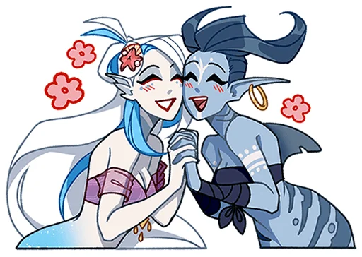 Aqua Telegram Sticker #21 - Aqua #21