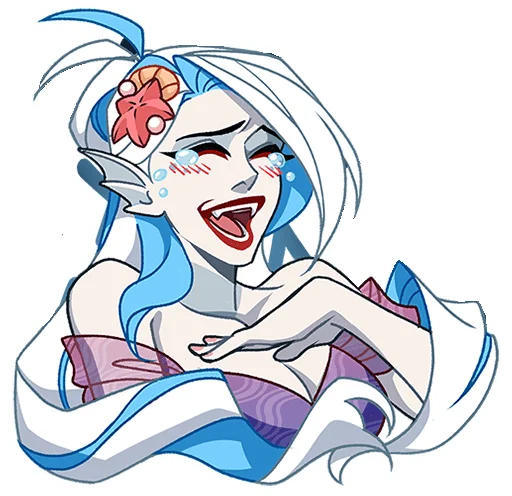Aqua Telegram Sticker #25 - Aqua #25