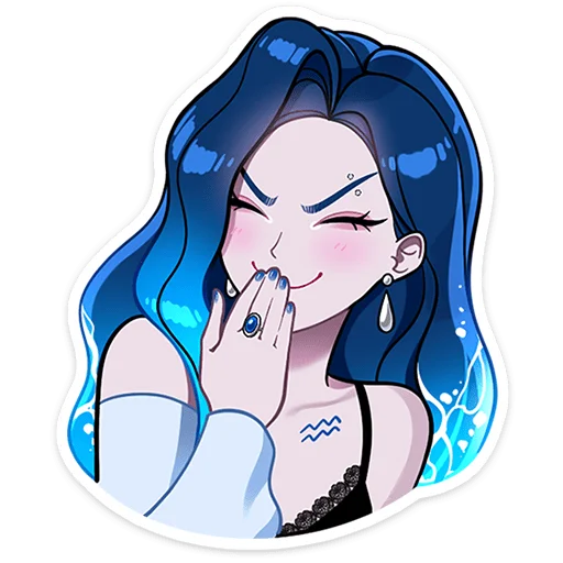 Aquarina Telegram Sticker #10 - Aquarina #10