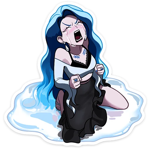 Aquarina Telegram Sticker #11 - Aquarina #11
