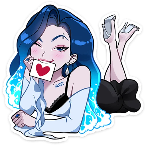 Aquarina Telegram Sticker #13 - Aquarina #13