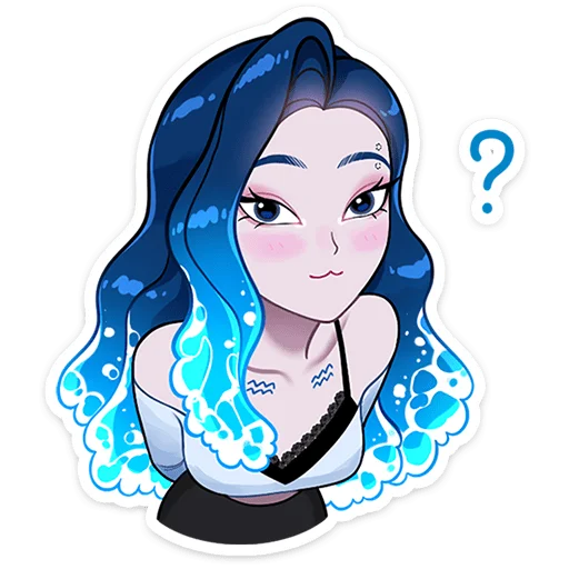 Aquarina Telegram Sticker #19 - Aquarina #19