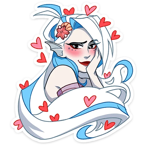 Aqua Telegram Sticker #5 - Aqua #5
