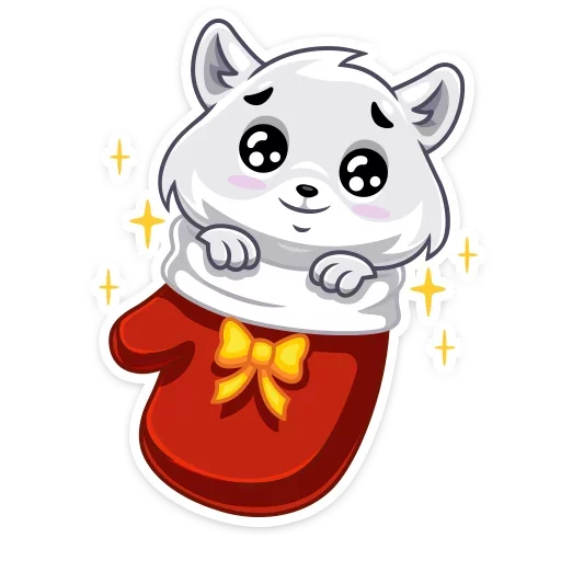 Arcty The Polar Fox Stickers Telegram Sticker #6 - Arcty The Polar Fox Stickers #6
