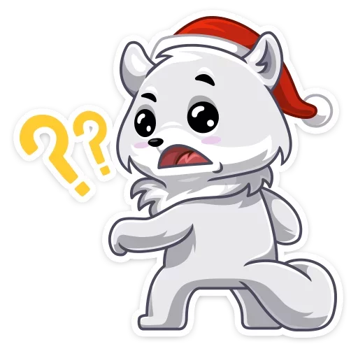 Arcty The Polar Fox Stickers Telegram Sticker #9 - Arcty The Polar Fox Stickers #9