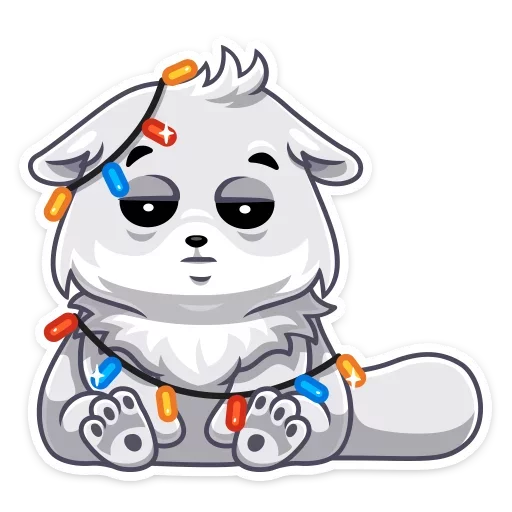 Arcty The Polar Fox Stickers Telegram Sticker #11 - Arcty The Polar Fox Stickers #11