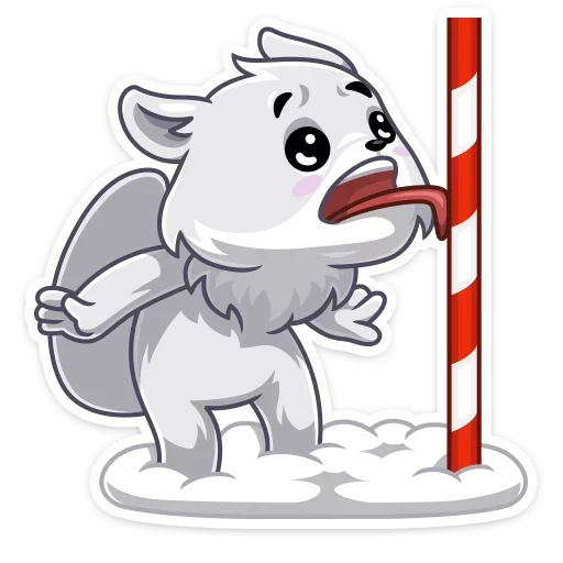 Arcty The Polar Fox Stickers Telegram Sticker #16 - Arcty The Polar Fox Stickers #16