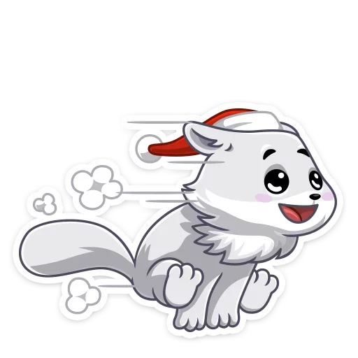Arcty The Polar Fox Stickers Telegram Sticker #19 - Arcty The Polar Fox Stickers #19