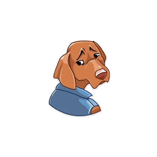Bananadog Telegram Sticker #8 - Bananadog #8