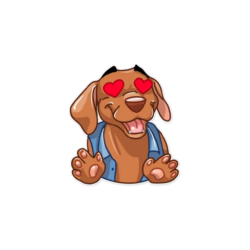Bananadog Telegram Sticker #12 - Bananadog #12
