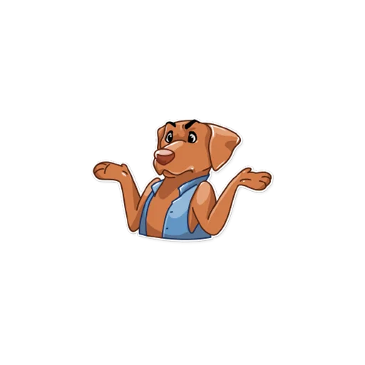 Bananadog Telegram Sticker #15 - Bananadog #15