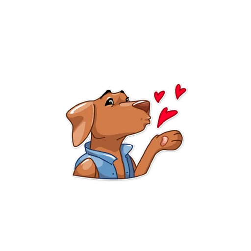 Bananadog Telegram Sticker #18 - Bananadog #18
