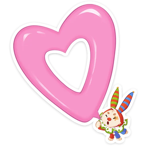 Baster the Jester Bunny Reactions Telegram Sticker #14 - Baster #14