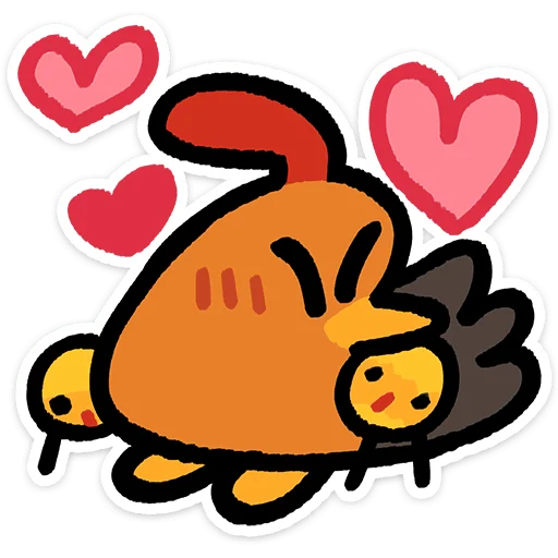 Bawk Chicken Telegram Sticker #11 - Bawk Chicken #11