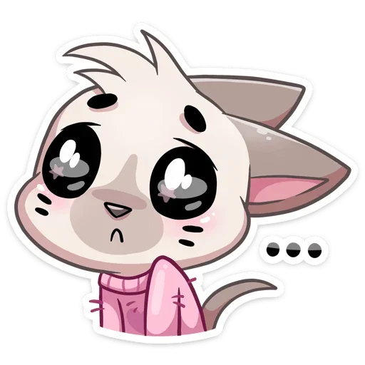 Biscuit In Sweater Telegram Sticker #12 - Biscuit In Sweater #12