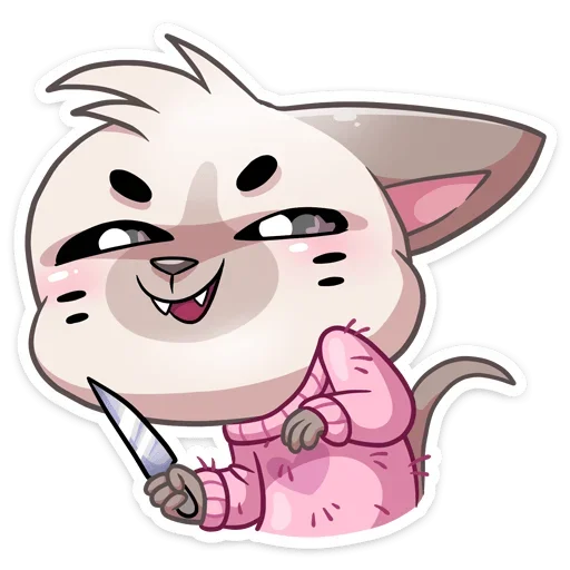Biscuit In Sweater Telegram Sticker #25 - Biscuit In Sweater #25