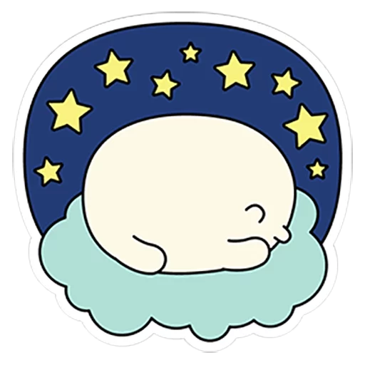 Blobby Telegram Sticker #11 - Blobby #11