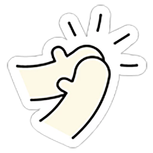 Blobby Telegram Sticker #12 - Blobby #12