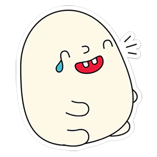 Blobby Telegram Sticker #14 - Blobby #14