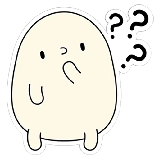 Blobby Telegram Sticker #22 - Blobby #22
