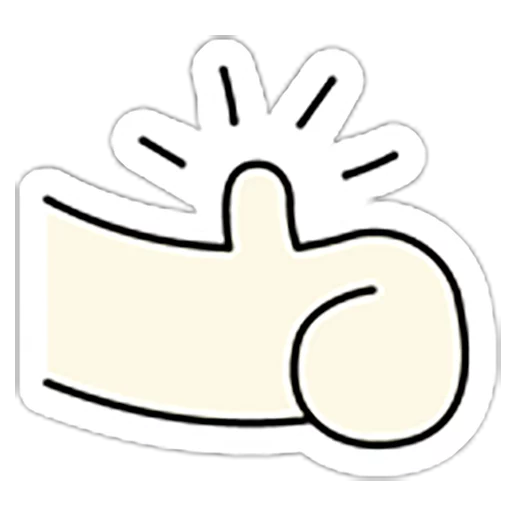 Blobby Telegram Sticker #25 - Blobby #25