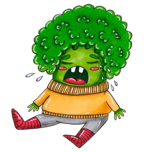 Broccoli Umzarazum Telegram Sticker #8 - Broccoli Umzarazum #8