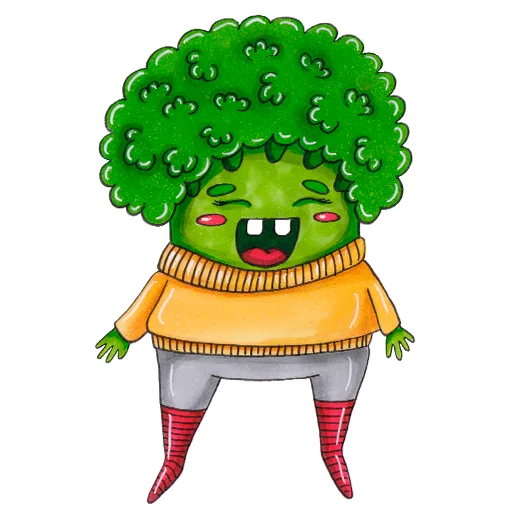 Broccoli Umzarazum Telegram Sticker #9 - Broccoli Umzarazum #9