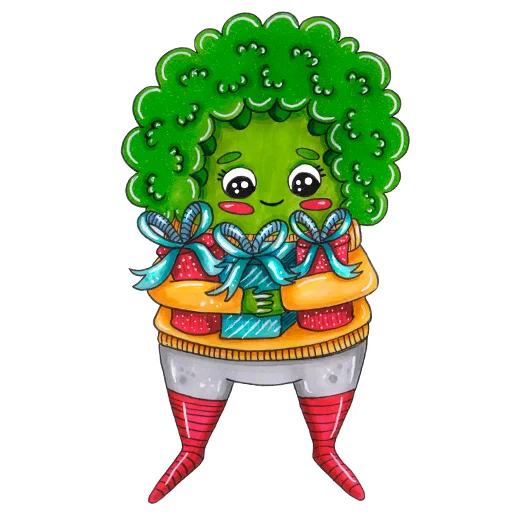 Broccoli Umzarazum Telegram Sticker #15 - Broccoli Umzarazum #15