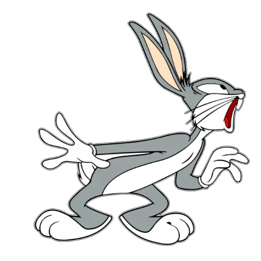 Bugs Bunny Looney Tunes Classic Cartoon Stickers Telegram Sticker #4 - Bugs Bunny Looney Tunes Classic Cartoon Stickers #4