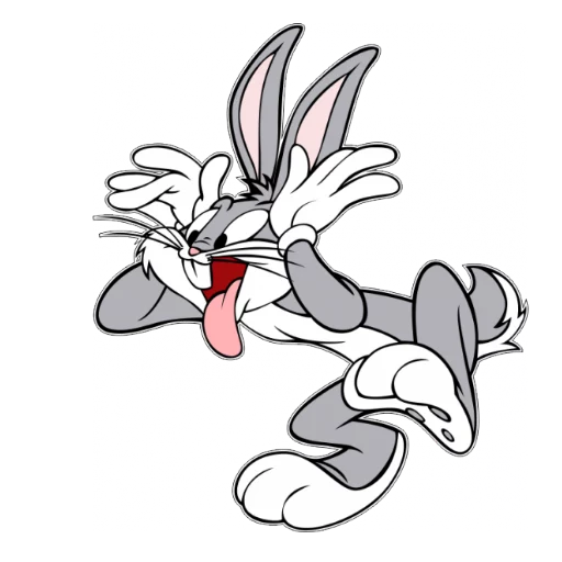 Bugs Bunny Looney Tunes Classic Cartoon Stickers Telegram Sticker #6 - Bugs Bunny Looney Tunes Classic Cartoon Stickers #6