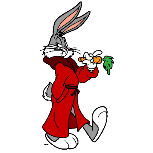 Bugs Bunny Looney Tunes Classic Cartoon Stickers Telegram Sticker #18 - Bugs Bunny Looney Tunes Classic Cartoon Stickers #18