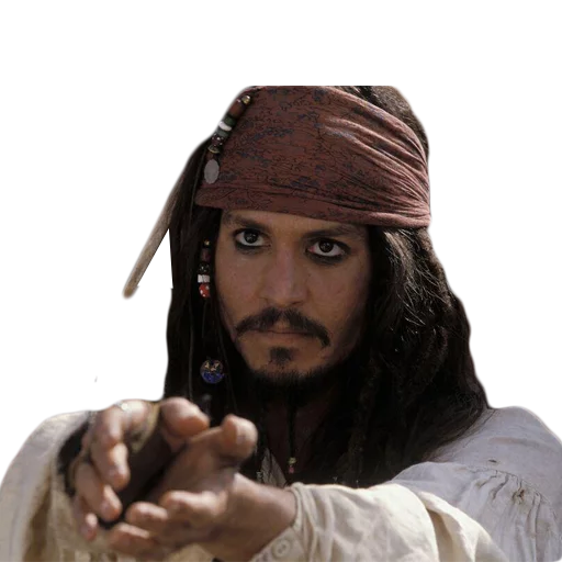 Captain Jack Sparrow Movie Photo Stickers Telegram Sticker #10 - Captain Jack Sparrow Movie Photo Stickers #10