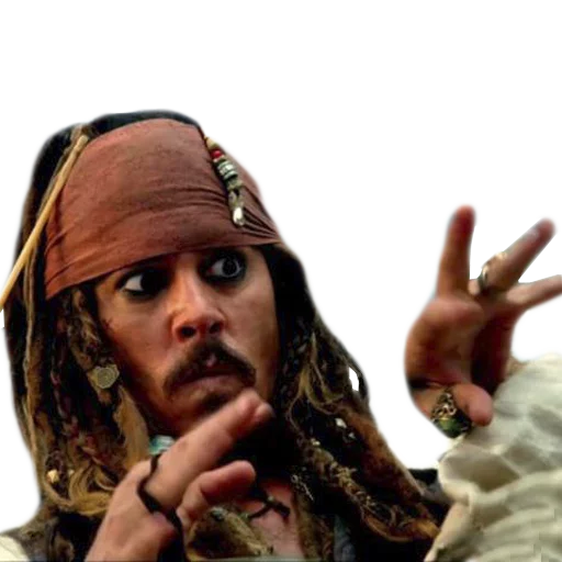 Captain Jack Sparrow Movie Photo Stickers Telegram Sticker #11 - Captain Jack Sparrow Movie Photo Stickers #11
