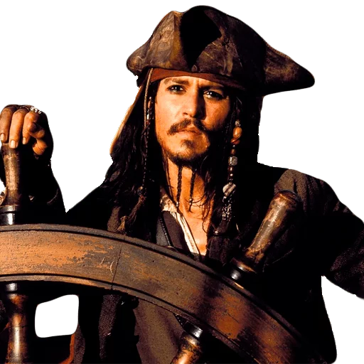Captain Jack Sparrow Movie Photo Stickers Telegram Sticker #17 - Captain Jack Sparrow Movie Photo Stickers #17
