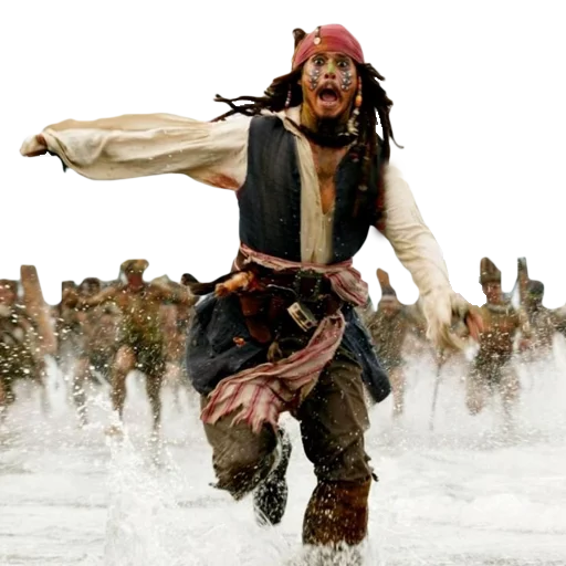 Captain Jack Sparrow Movie Photo Stickers Telegram Sticker #25 - Captain Jack Sparrow Movie Photo Stickers #25