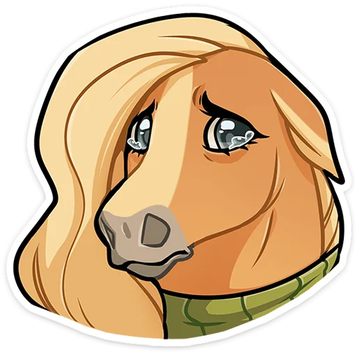 Caramel Horse Telegram Sticker #9 - Caramel Horse #9