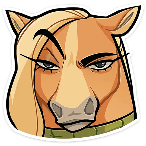 Caramel Horse Telegram Sticker #21 - Caramel Horse #21
