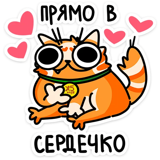 Cashback Orange Cat Telegram Sticker #19 - Cashback Orange Cat #19