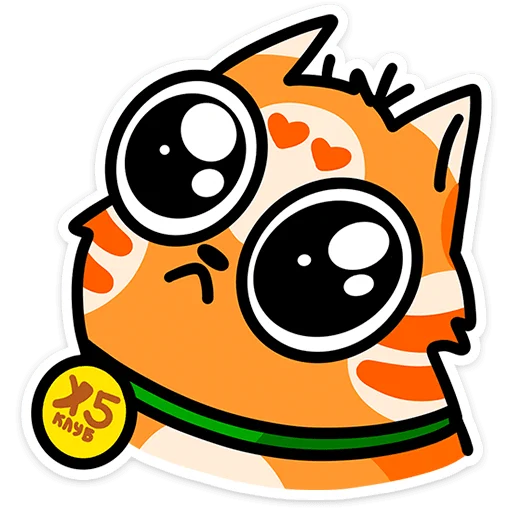Cashback Orange Cat Telegram Sticker #23 - Cashback Orange Cat #23