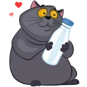 Cat_Vasya Stickers