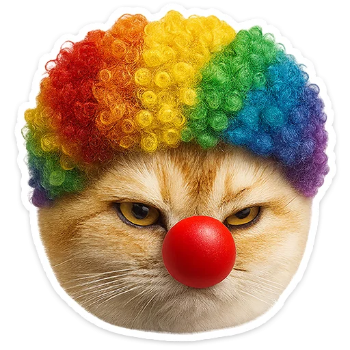 Chaotic Kitties Telegram Sticker #5 - Chaotic Kitties #5