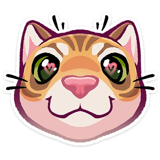 Horned Ginger Cat