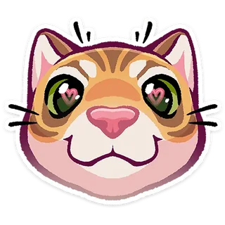 Horned Ginger Cat