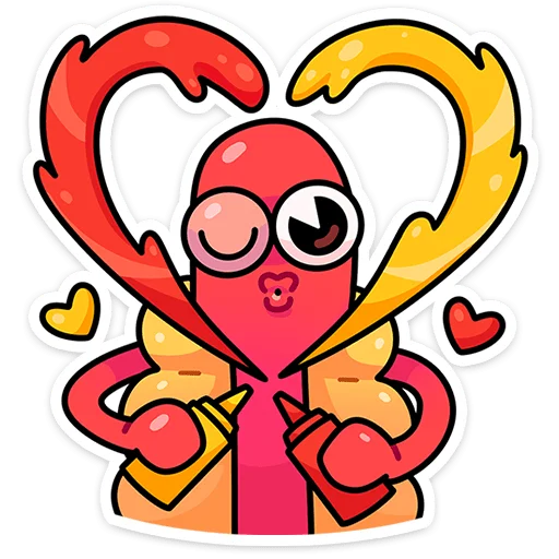 Chili Dog Telegram Sticker #6 - Chili Dog #6
