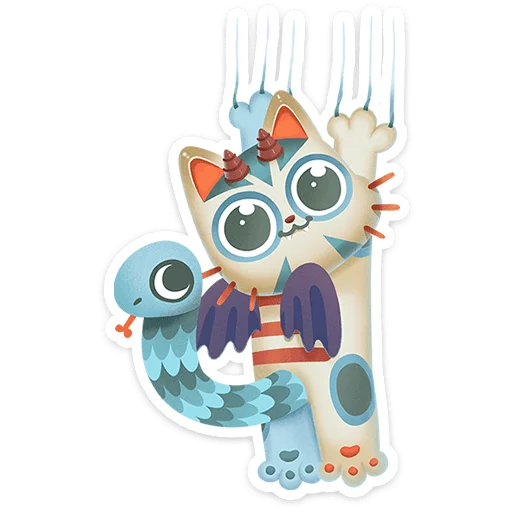 Chimmy Cozy Kitty Cat Stickers Telegram Sticker #16 - Chimmy Cozy Kitty Cat Stickers #16
