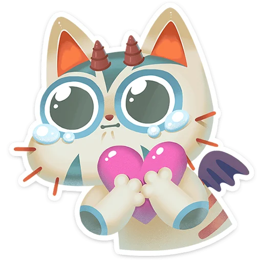 Chimmy Cozy Kitty Cat Stickers Telegram Sticker #20 - Chimmy Cozy Kitty Cat Stickers #20