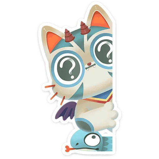 Chimmy Cozy Kitty Cat Stickers Telegram Sticker #21 - Chimmy Cozy Kitty Cat Stickers #21